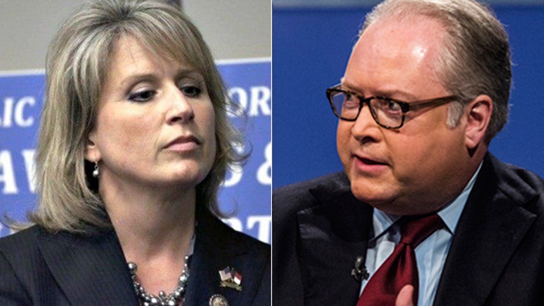 Rep. Renee Ellmers and Rep. George Holding are shown in this composite (AP, News & Observer via AP)