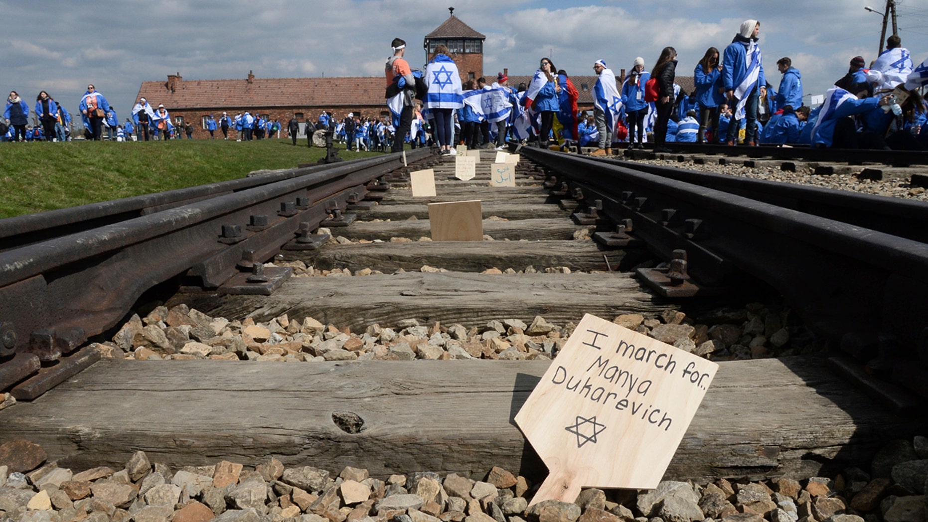 Holocaust Remembrance Day Thousands at Auschwitz for yearly memorial
