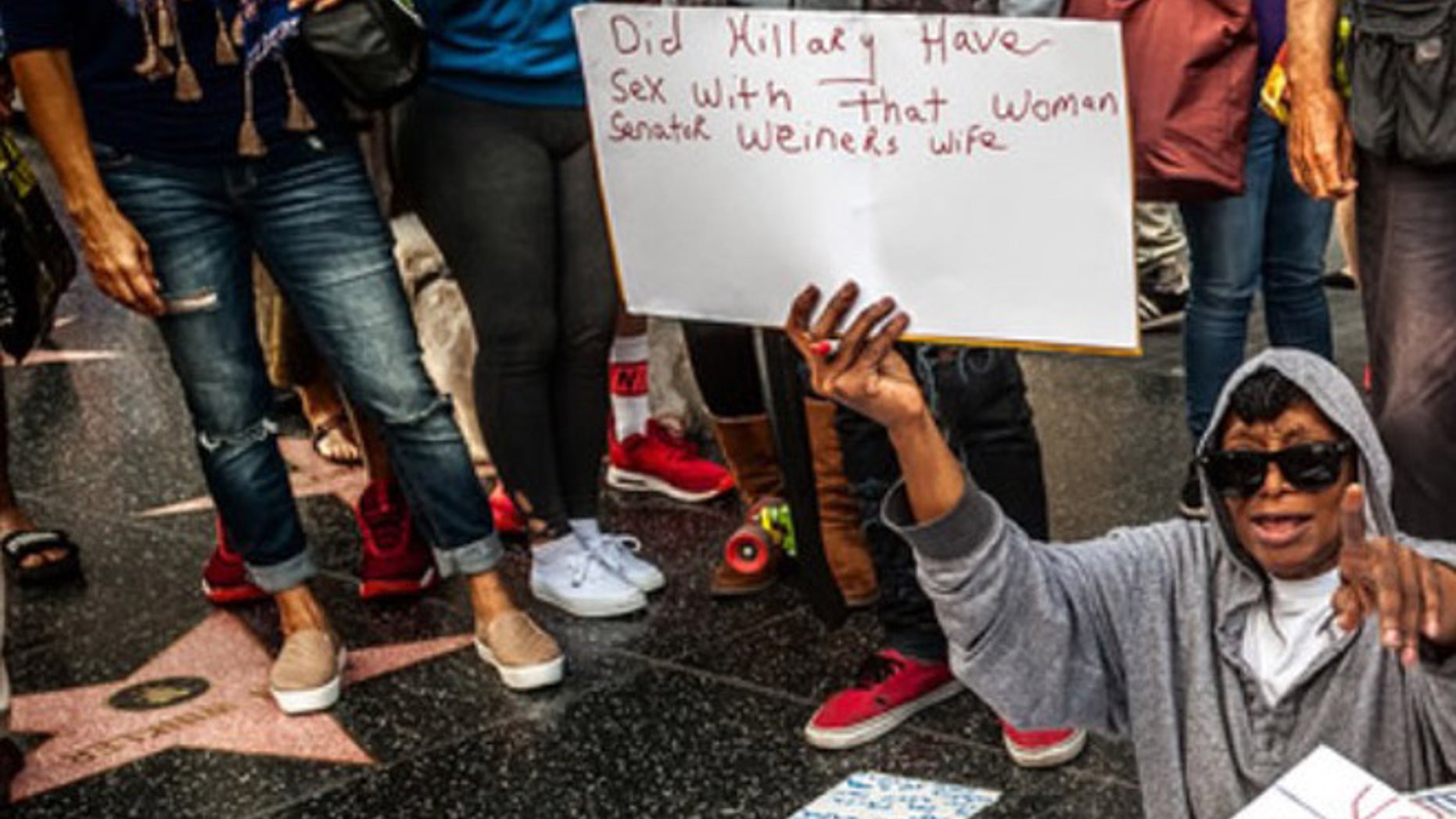 Scott was moved to guard Trump's star during the contentious election, and remains a supporter of the president-elect.