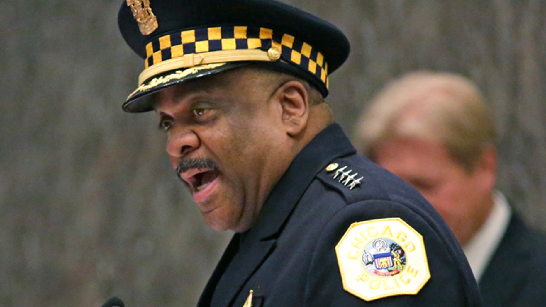 Eddie Johnson announced an increased presence of police officers in the city's most troubled neighborhoods.