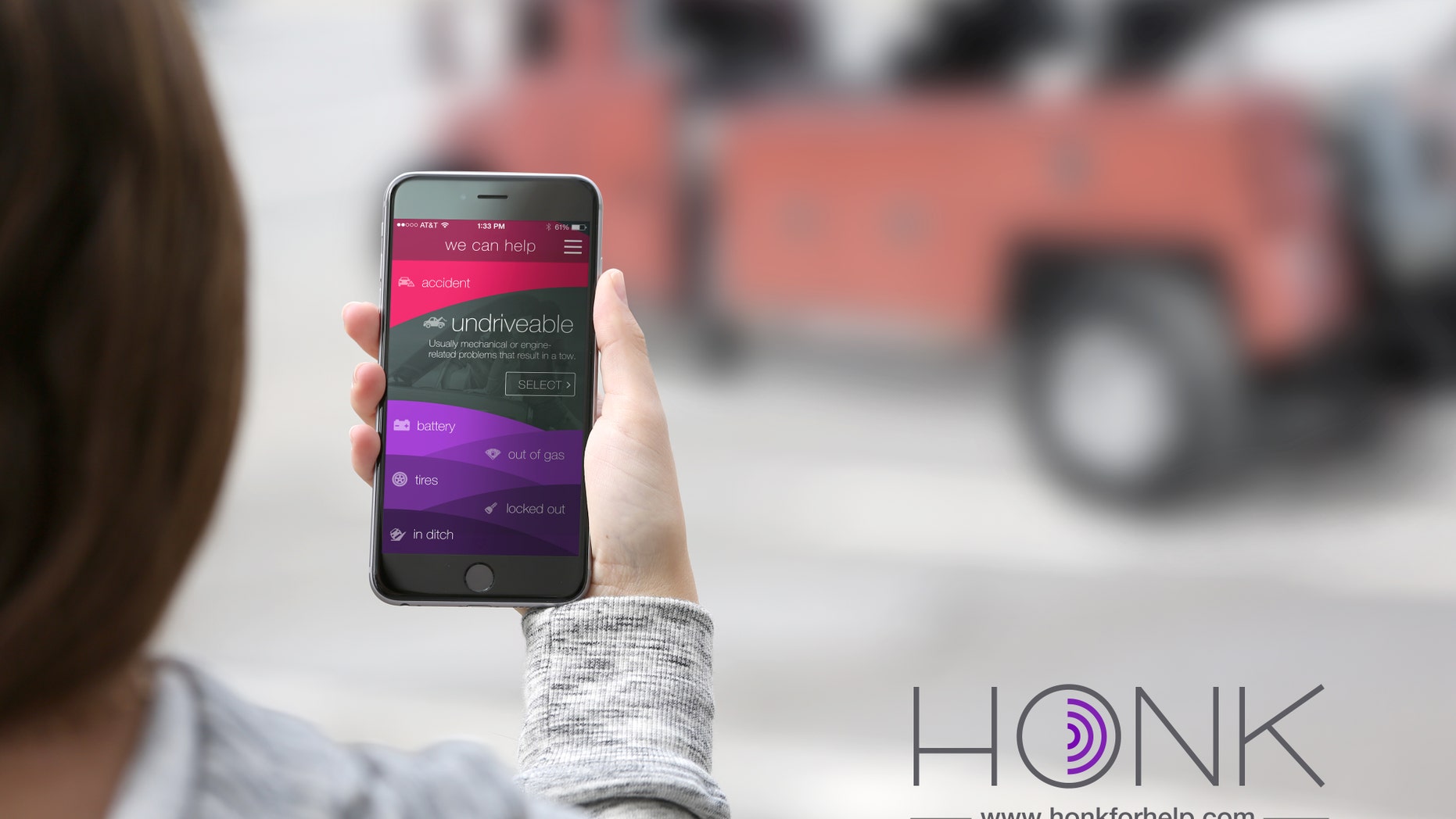 HONK wants to be the Uber of roadside assistance.