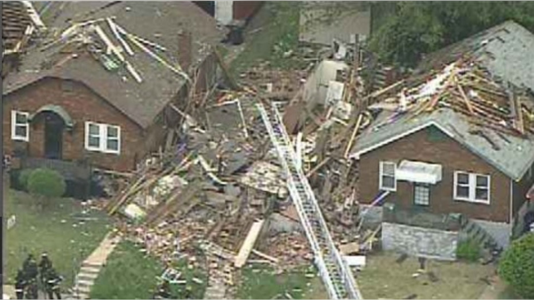 The home appeared to be vacant at the time of the blast.