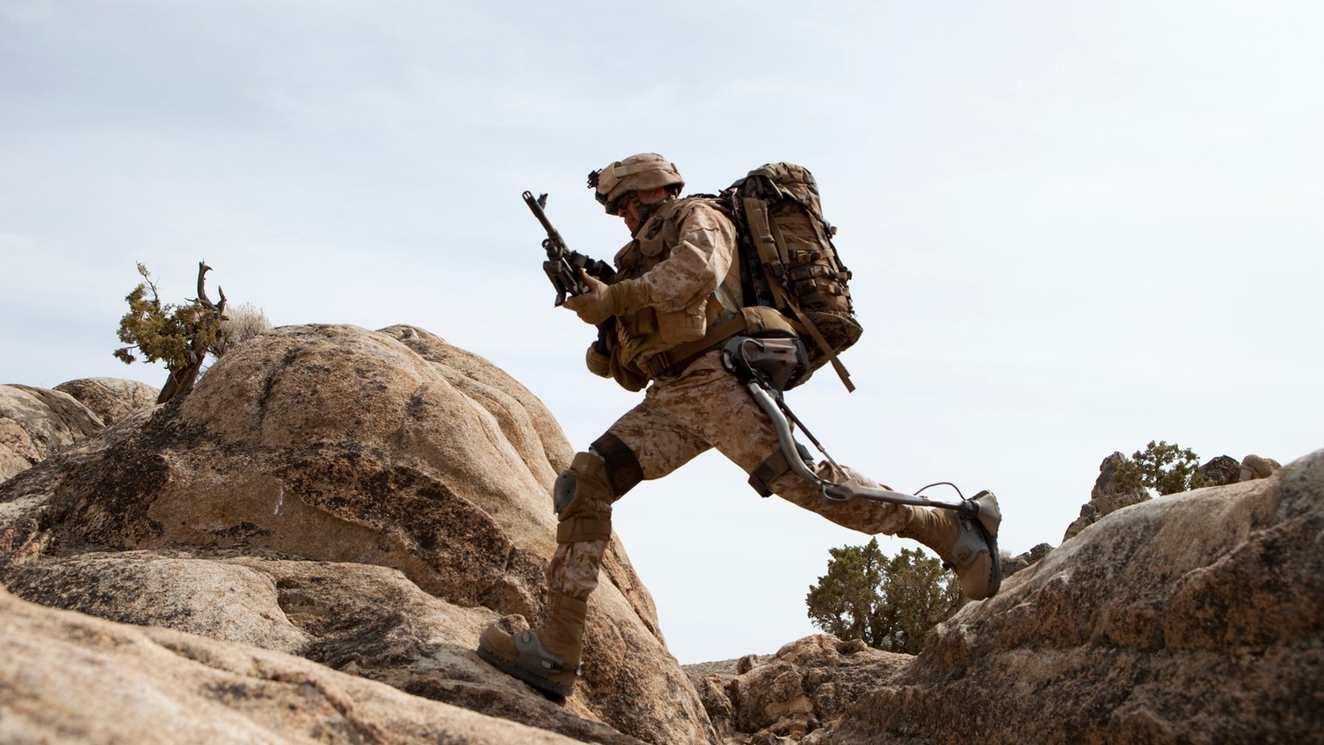 Lockheed Martin's HULC exoskeleton provides an energy boost for troops and helps prevent injuries during a battle.