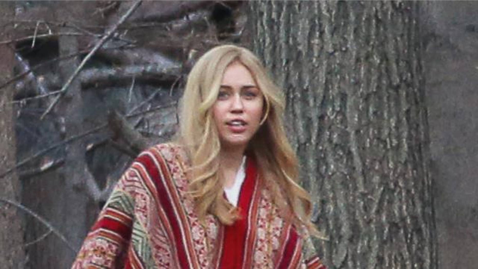 Miley Cyrus Hannah Montana Locks Are Back For Woody Allen S New