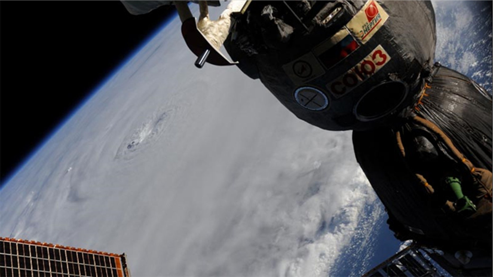 Hurricane Earl is photographed by astronaut Douglas Wheelock aboard the International Space Station on Tuesday, Aug. 31, 2010.