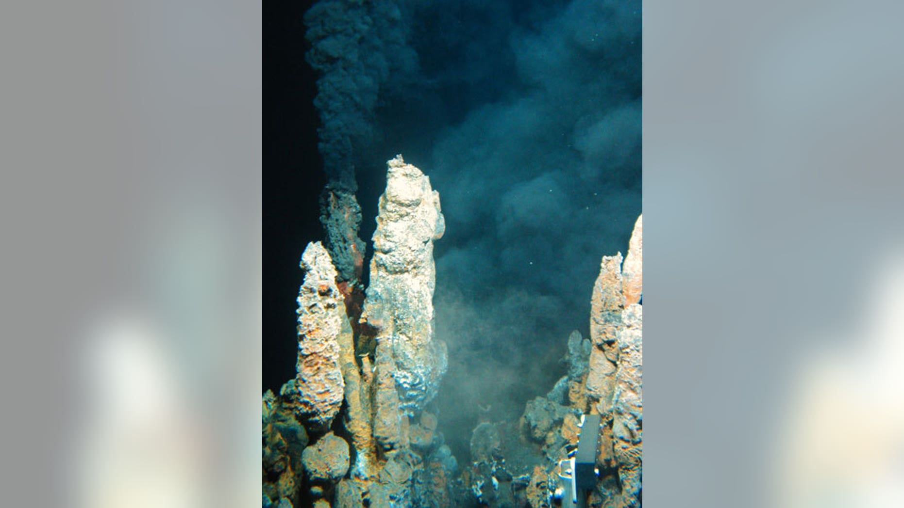 Life may have gotten started in hydrothermal vents where acidic seawater met with bitter alkaline fluid from the Earth's crust