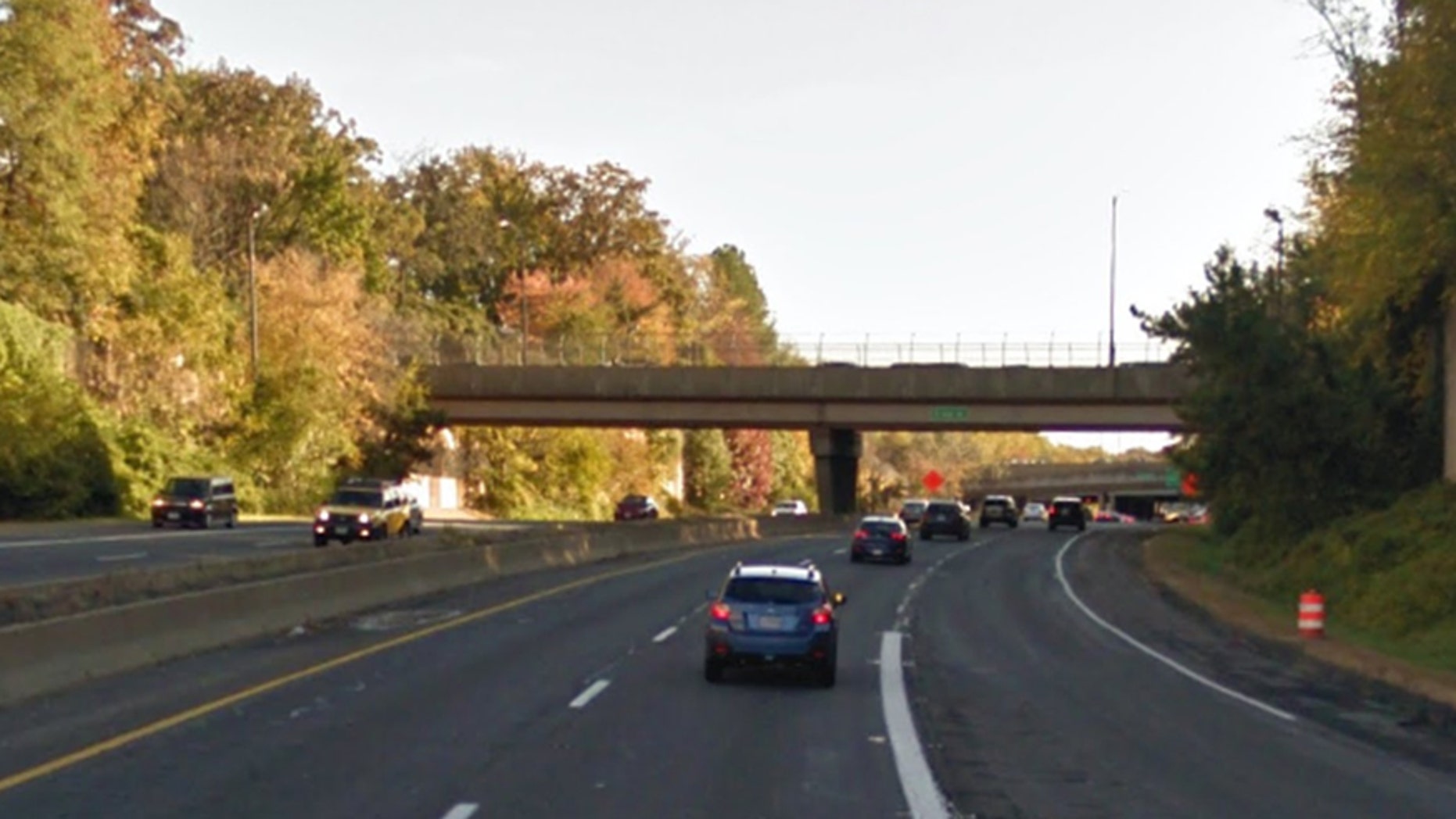 Tolls on Interstate-66 heading into Washington, D.C., nearly broke a record on Tuesday.