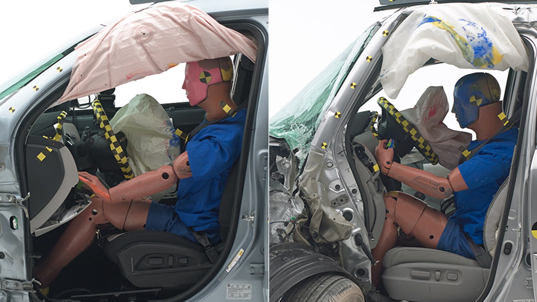 Chevrolet Equinox (L), Honda Pilot (R)