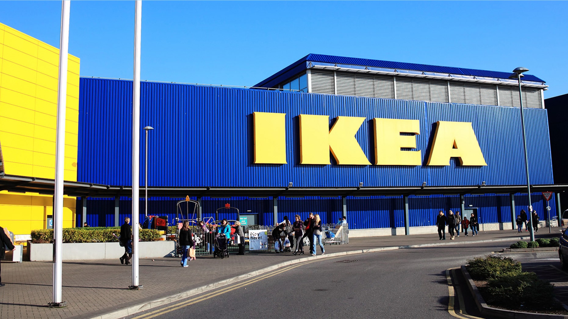 IKEA is offering a discount for expecting parents on its baby crib, but moms have to pee on the advertisement first.