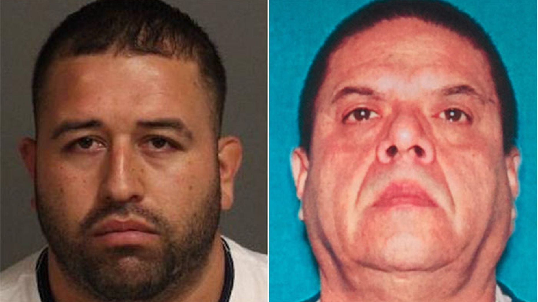 Francisco Javier Chavez, (l.), posted bail and has not been seen again after allegedly beating a toddler. Jose Enrique Vasquez, (r.), was accused of killing a child, but could be freed if he posts bail.