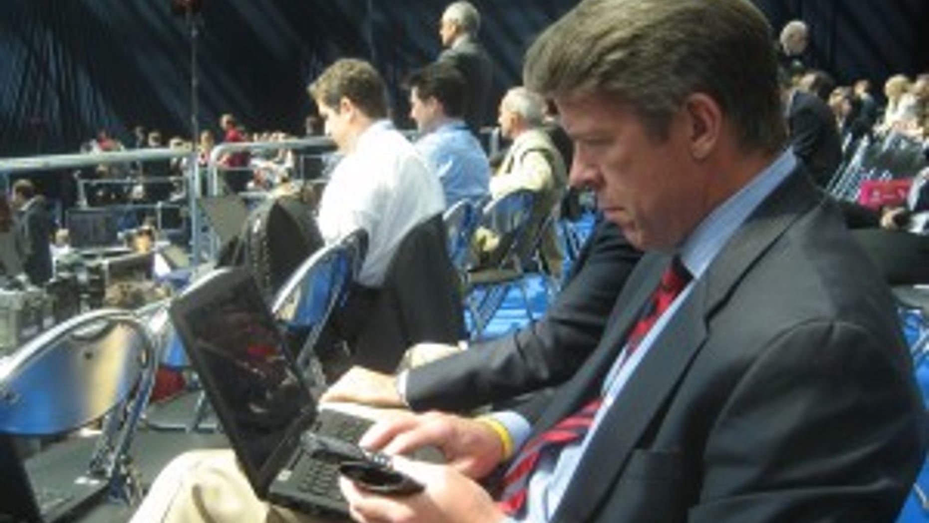 Major Garrett at New Economic School speech in Moscow