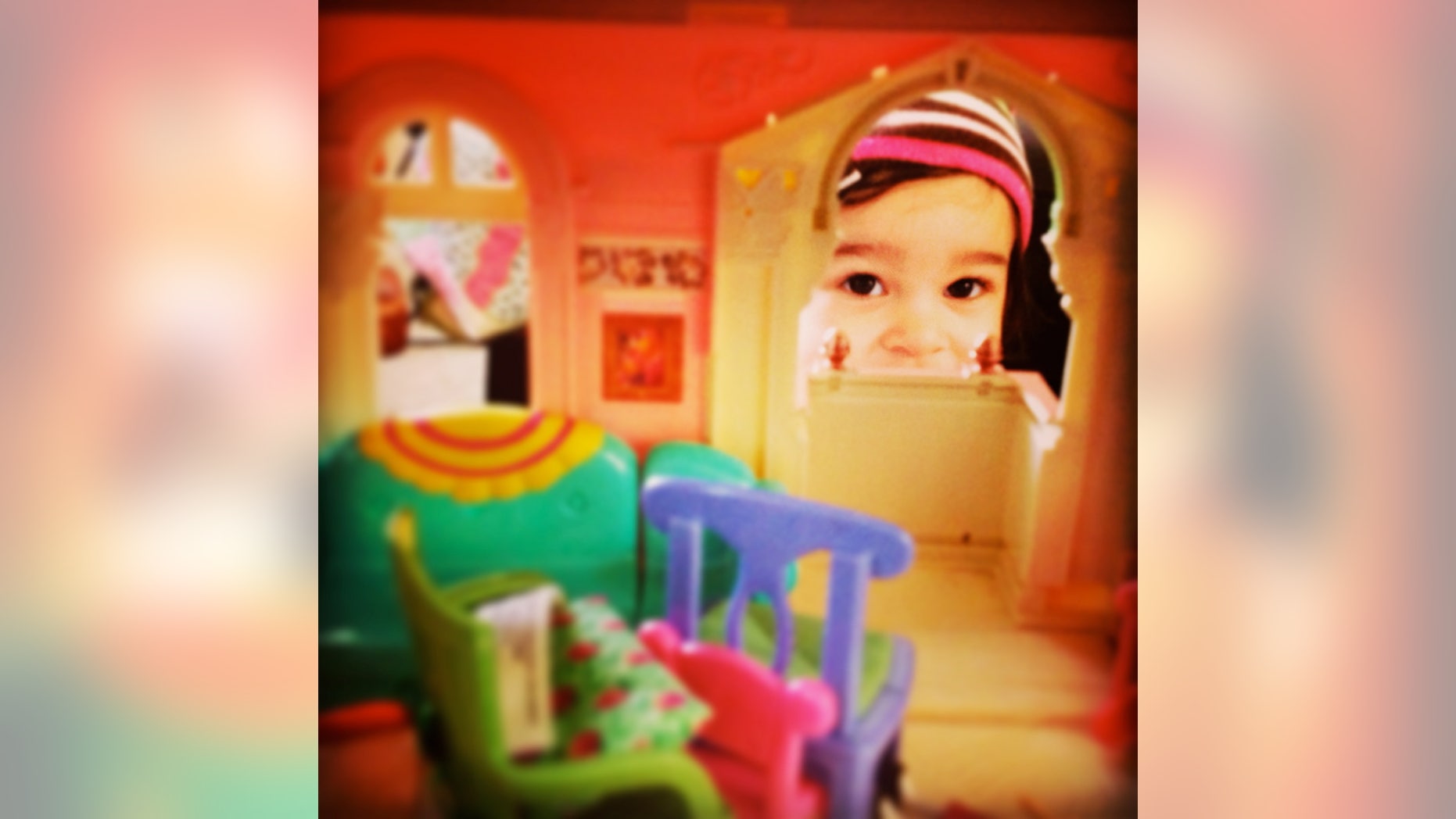 The author's daughter