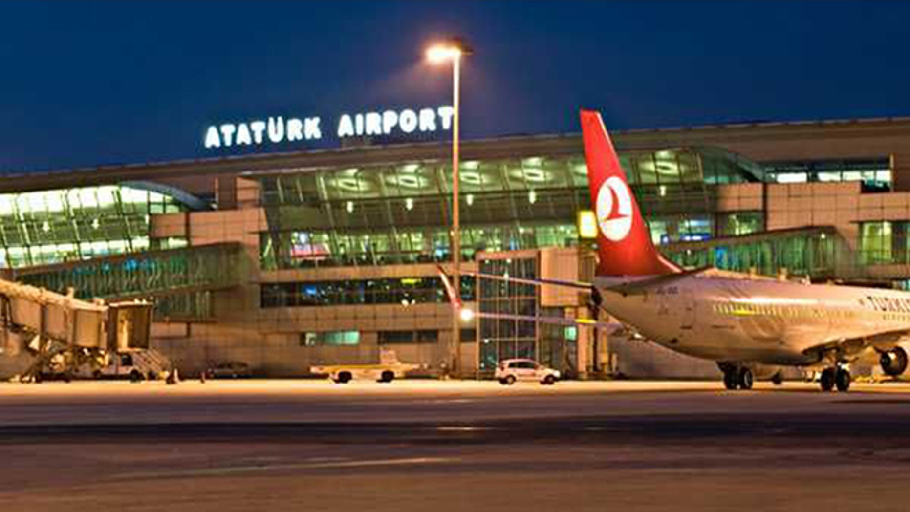 Ataturk Airport is shown.