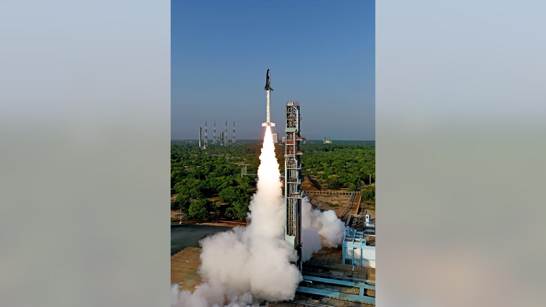 RLV-TD test launch (ISRO).