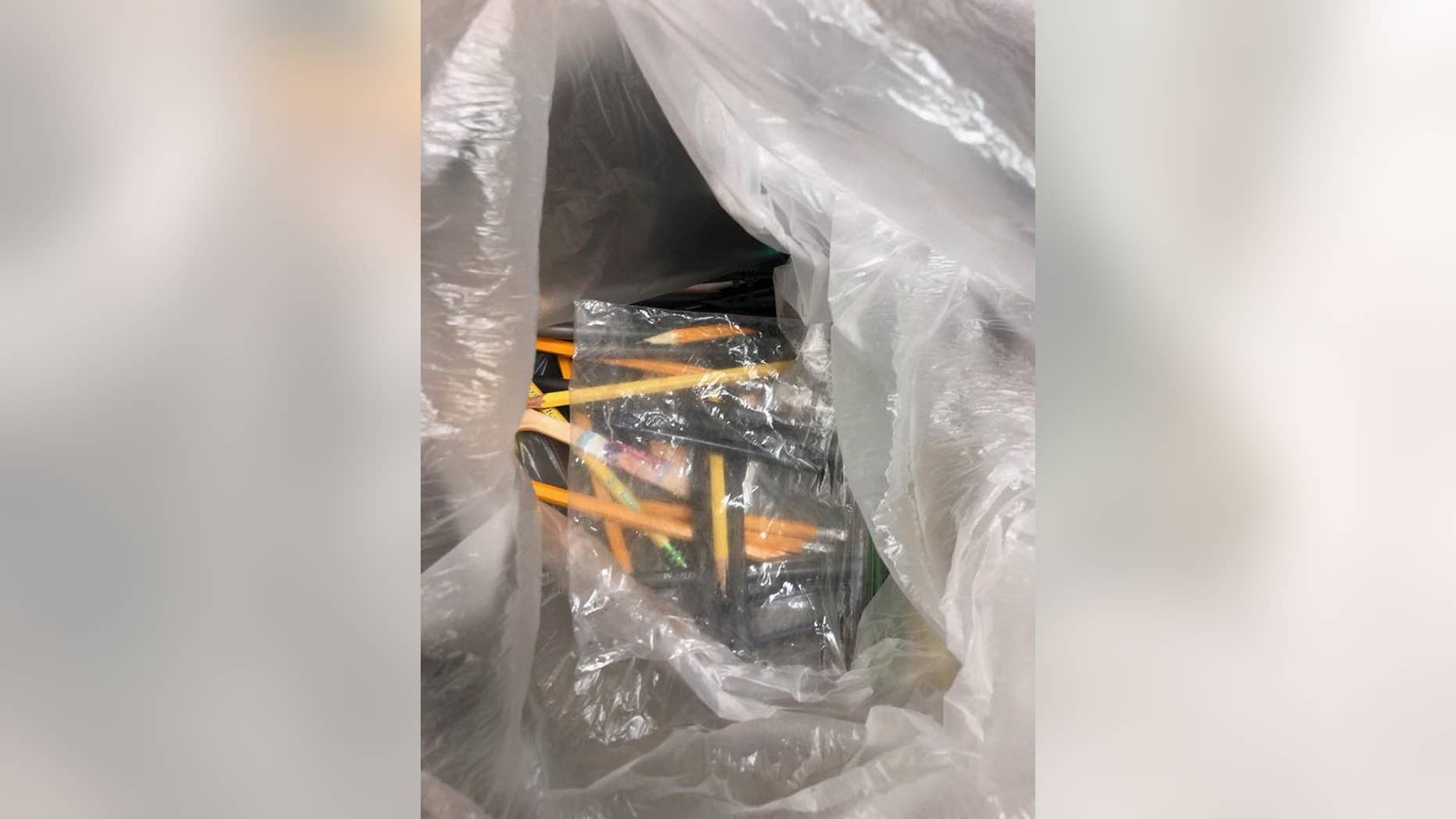 Pencils, tweezers and hair pins were discovered inside a female inmate this week, according to a Georgia sheriff’s office.