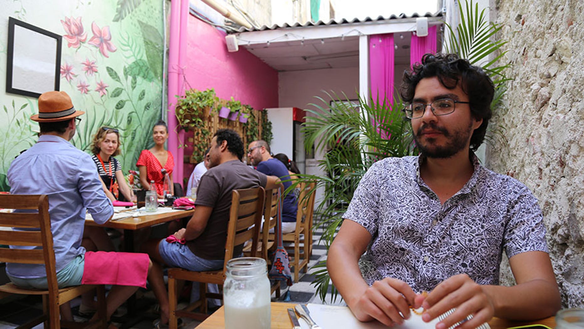All proceeds from the restaurant inside the prison go to improving the property's facilities and pay the women a modest salary.