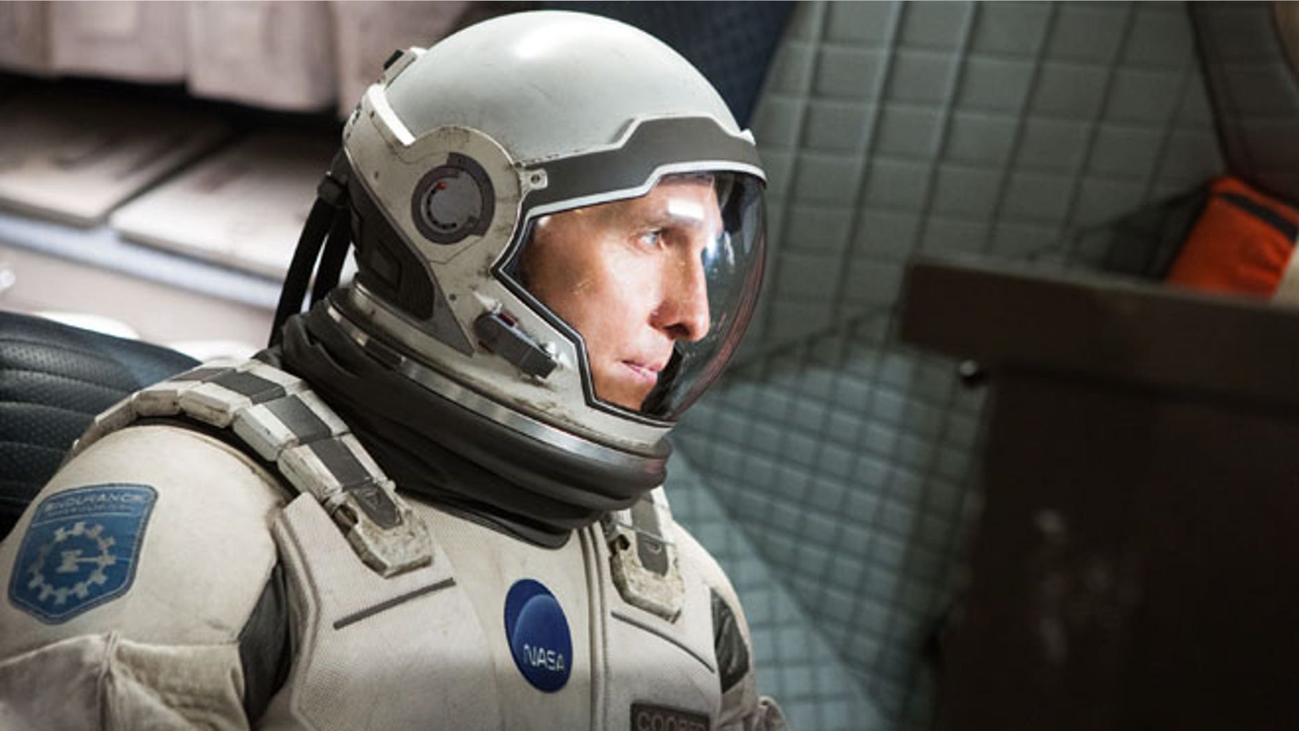 This photo released by Paramount Pictures shows, Matthew McConaughey, in a scene from the film, '"Interstellar," from Paramount Pictures and Warner Brothers Pictures, in association with Legendary Pictures.