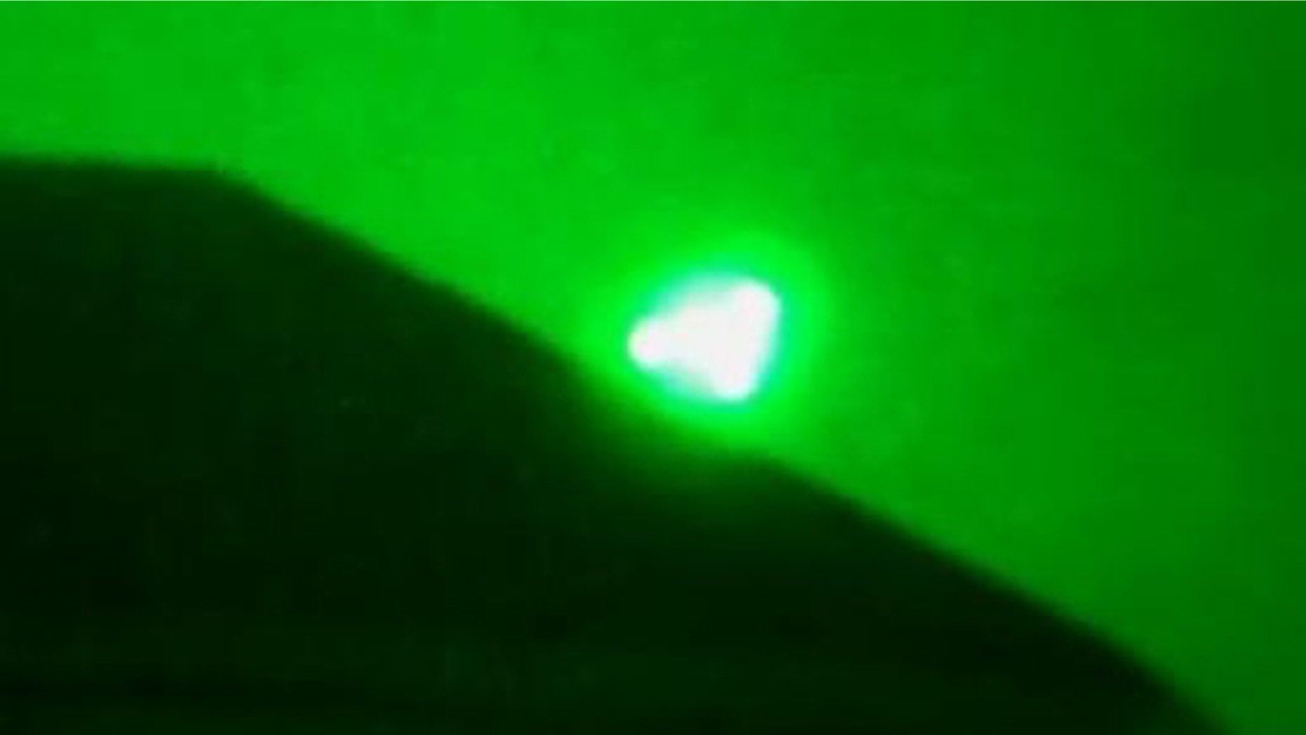 Invisible triangle "UFO" recorded with a night vision camera in South Texas.