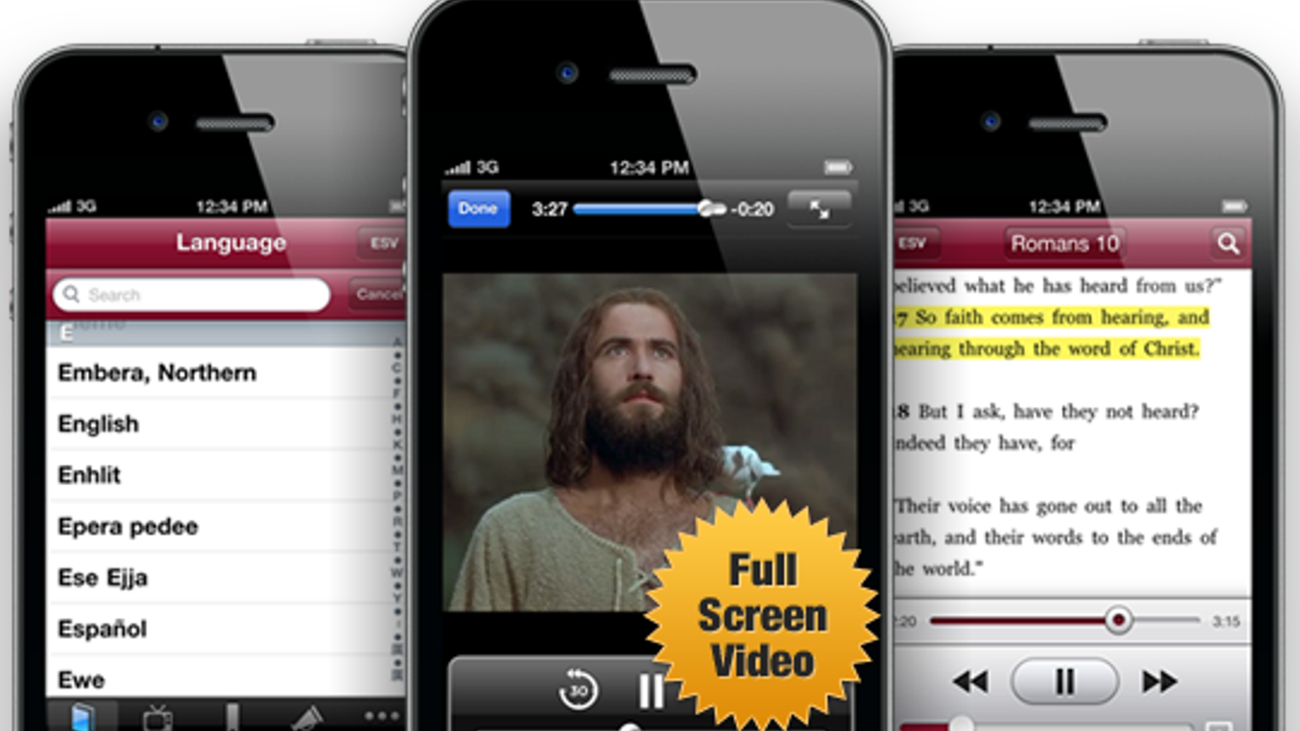 The "Jesus Phone" now features...Jesus.