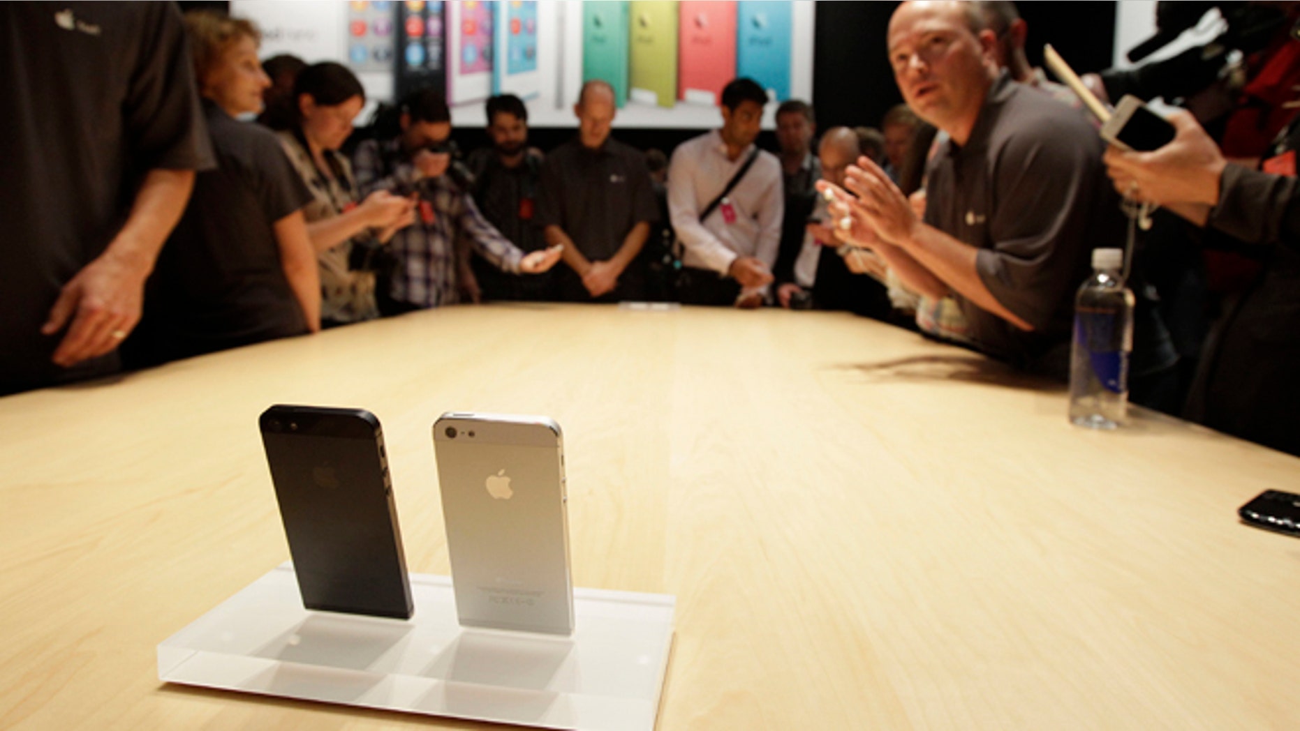 Apple's new iPhone 5 is getting dragged into the patent wars.
