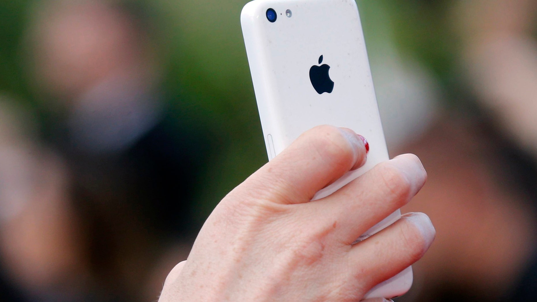 File photo - A guest uses her iPhone to take pictures on the red carpet as she arrives for the screening of the film "Money Monster" out of competition at the 69th Cannes Film Festival in Cannes, France, May 12, 2016. (REUTERS/Regis Duvignau)