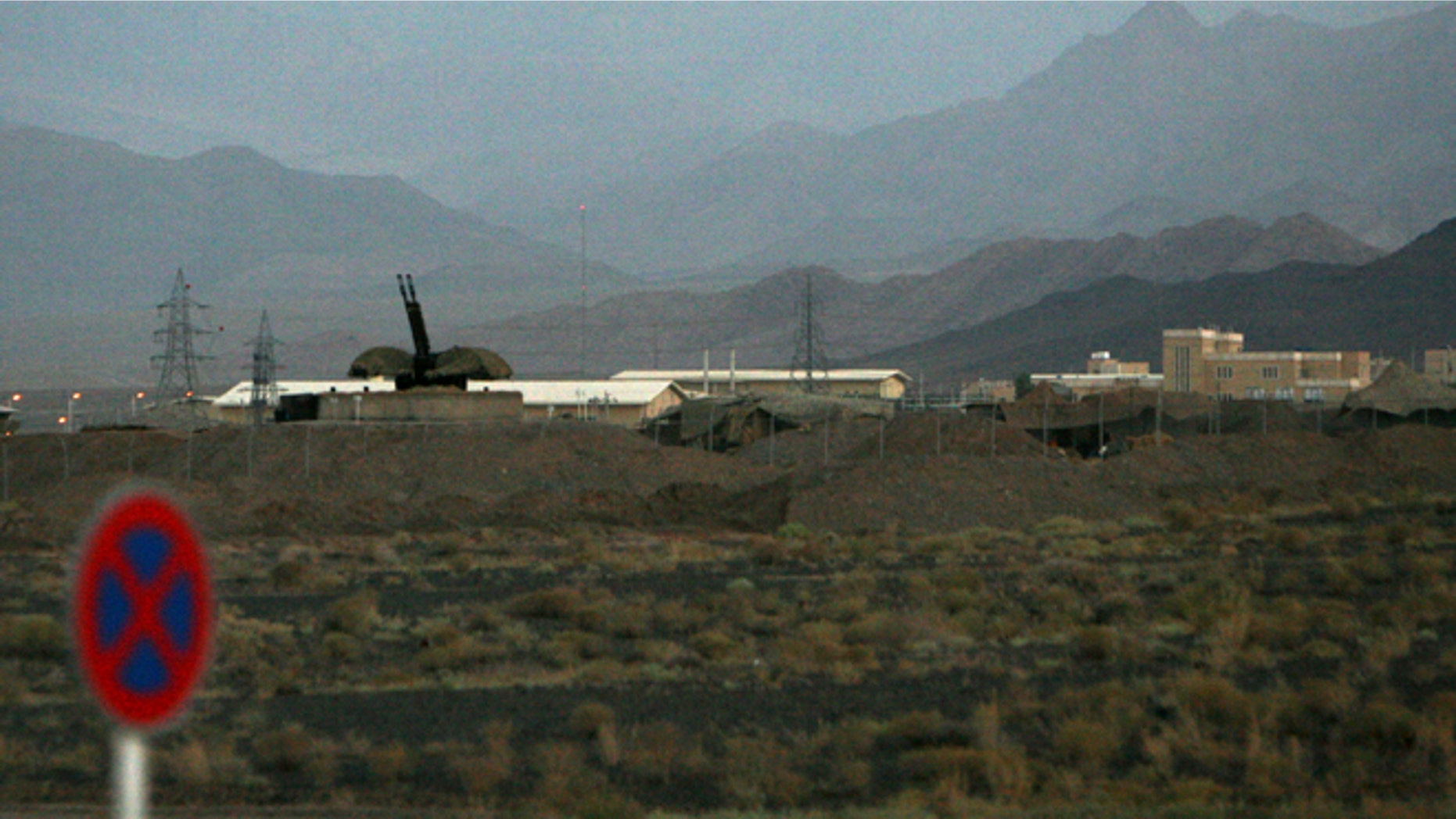 In this Sept. 2007 file picture an anti-aircraft gun position is seen at Iran's nuclear enrichment facility in Natanz, Iran. Iran is poised for a major technological update of its uranium enrichment program, allowing it to vastly increase production of the material that can be used for both reactor fuel and nuclear warheads, diplomats told The Associated Press.