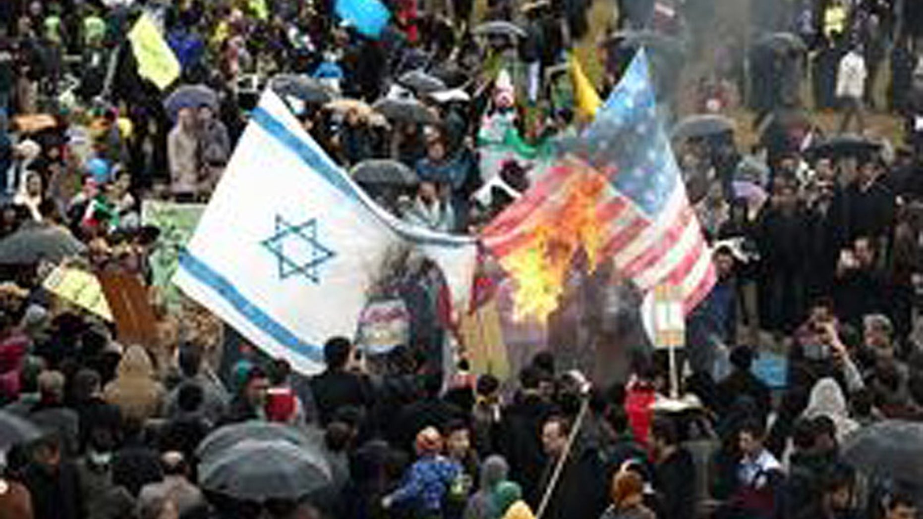 The Feb. 11 event marked Iran's overthrow of the Shah, and featured anti-American and anti-Israel sentiments. (MEMRI)