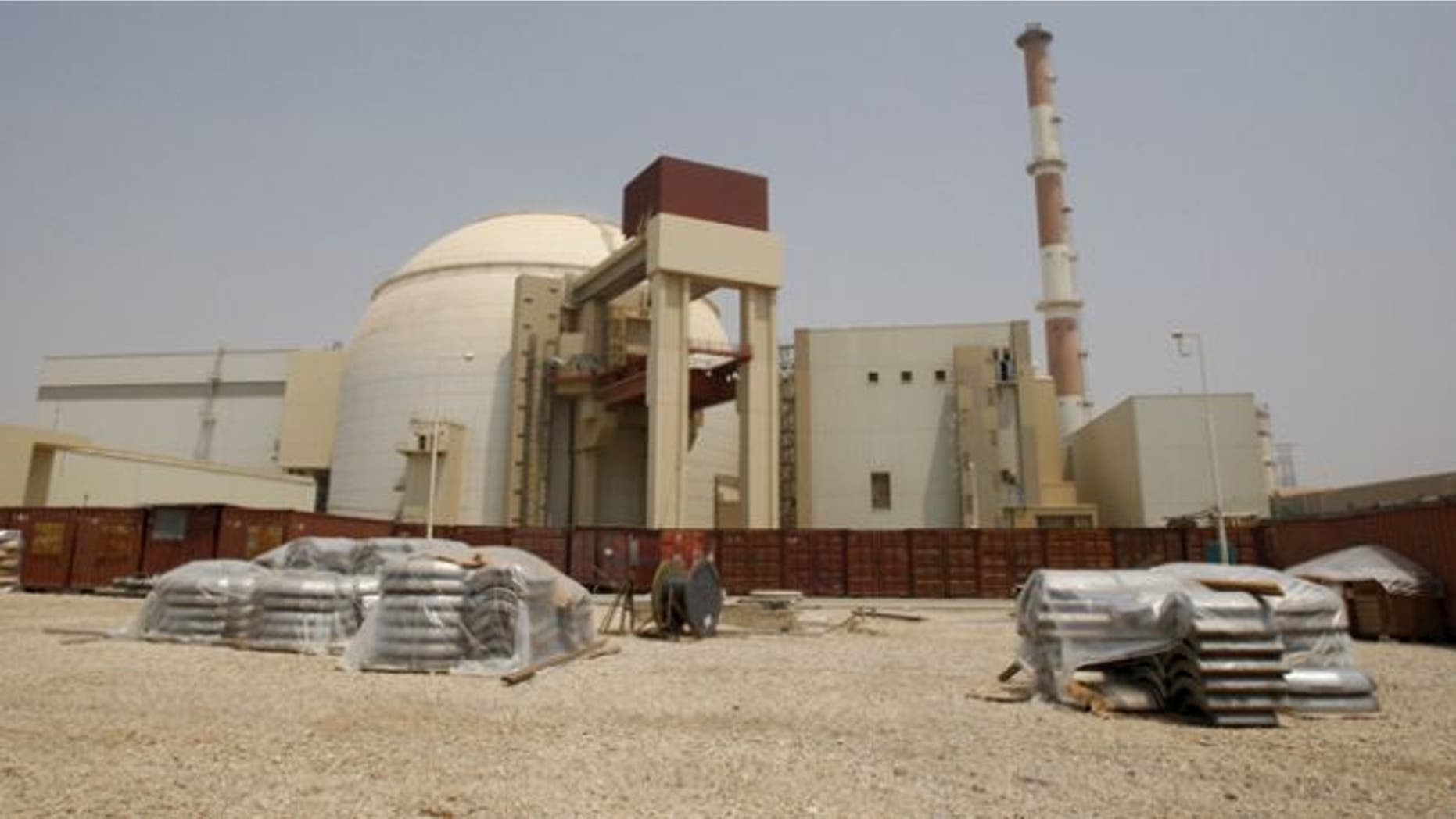 FILE: Aug. 21, 2010: The reactor building of the Bushehr nuclear power plant is seen, outside the southern city of Bushehr, Iran.