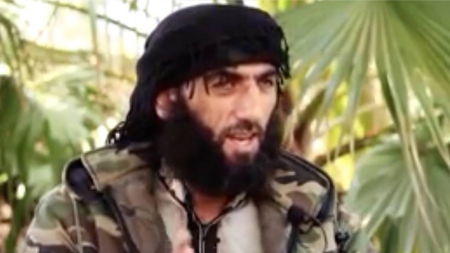 Saddam al-Jamal seen in video released by Iraqi officials.