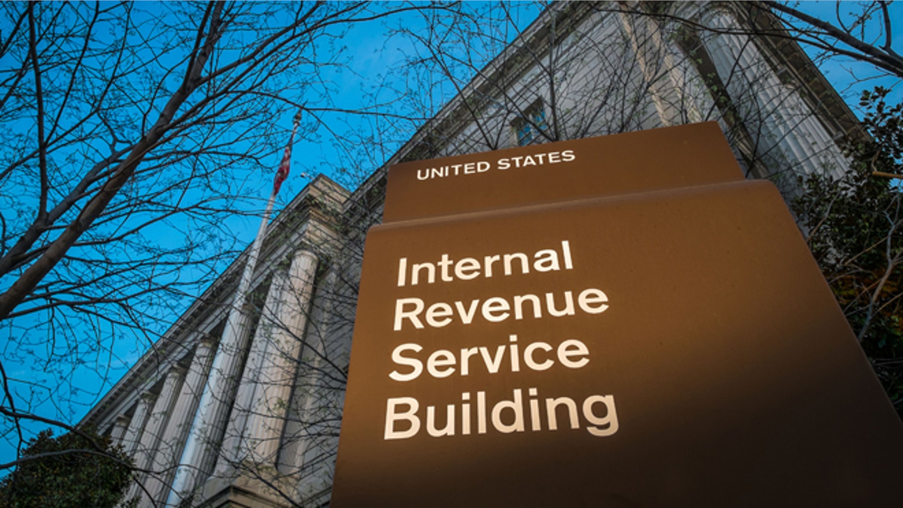 April 13, 2014: This file photo shows the headquarters of the Internal Revenue Service (IRS) in Washington. (AP)
