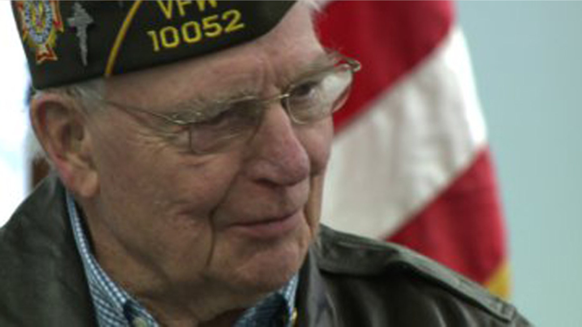 World War II vet Irvin Daubert of Cheshire, Conn. (Fox 61)