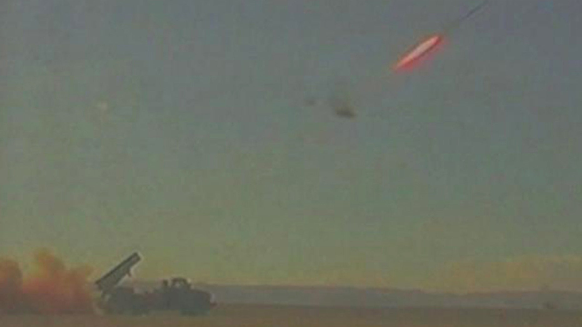 File photo: In this photo provided by Israeli Defence Ministry shows a rocket fired by the Iron Dome system during a test fire somewhere in southern Israel.