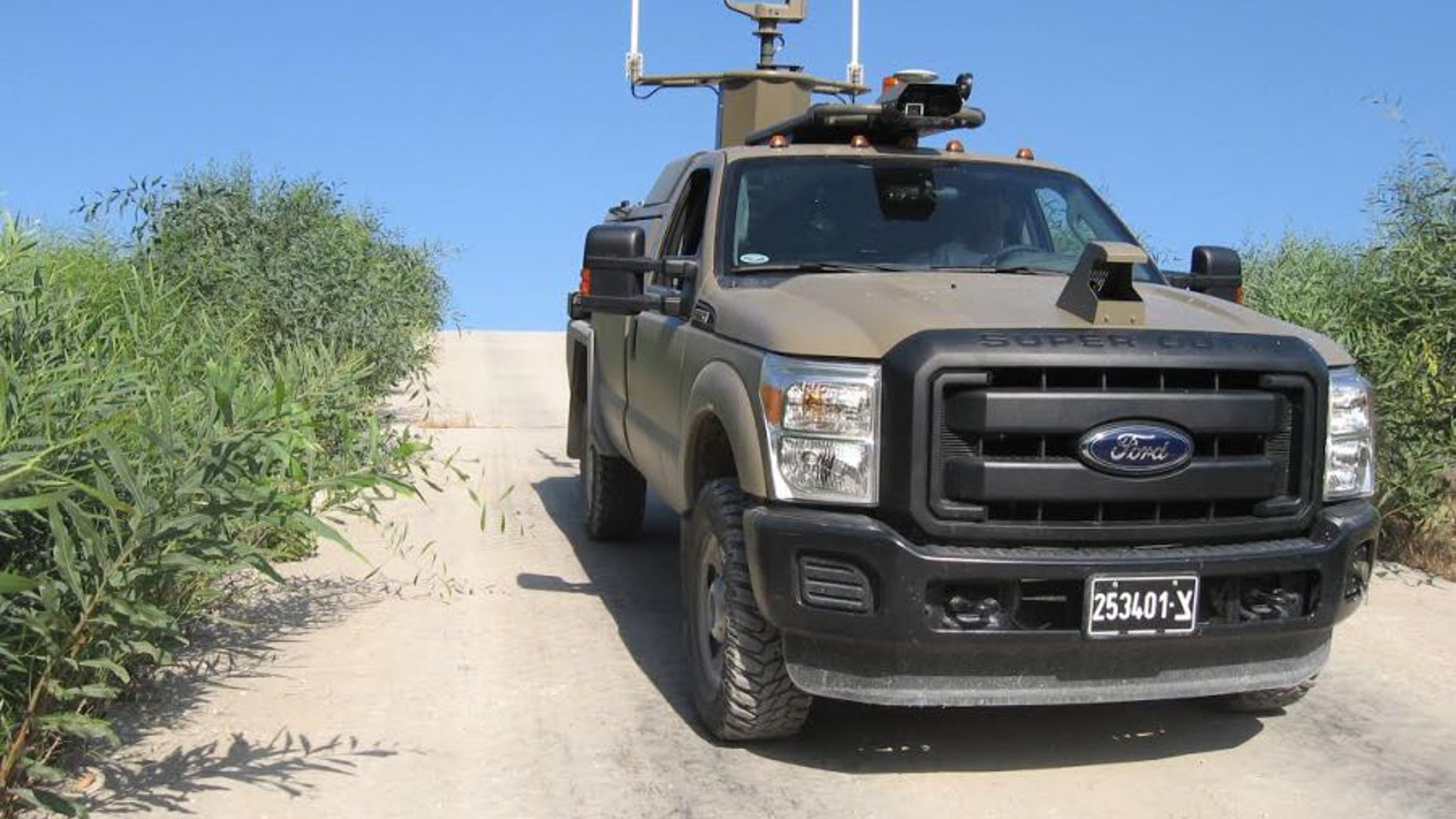 The Border Protector UGV (Israel Defense Forces).