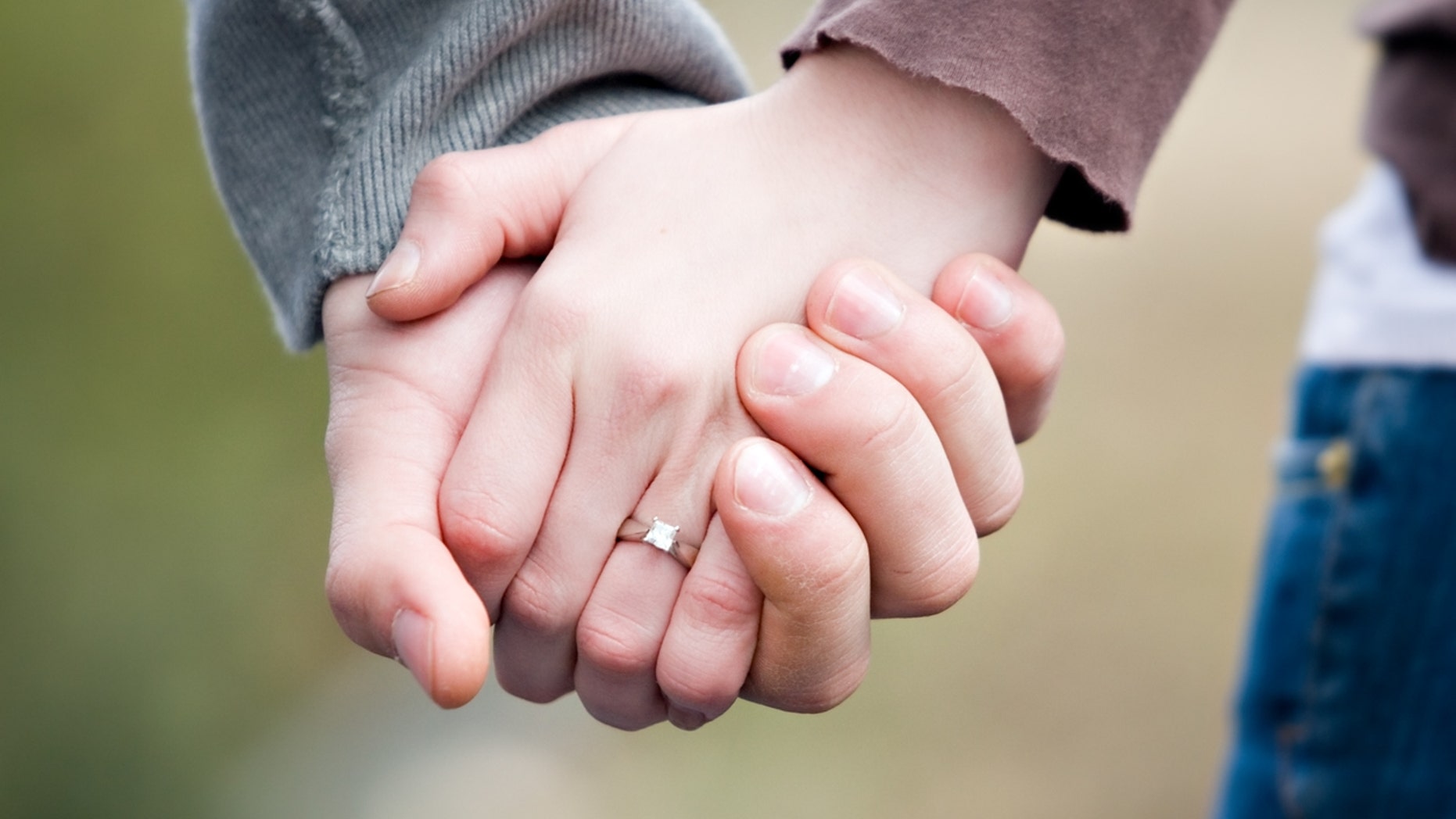 Holding Hands.