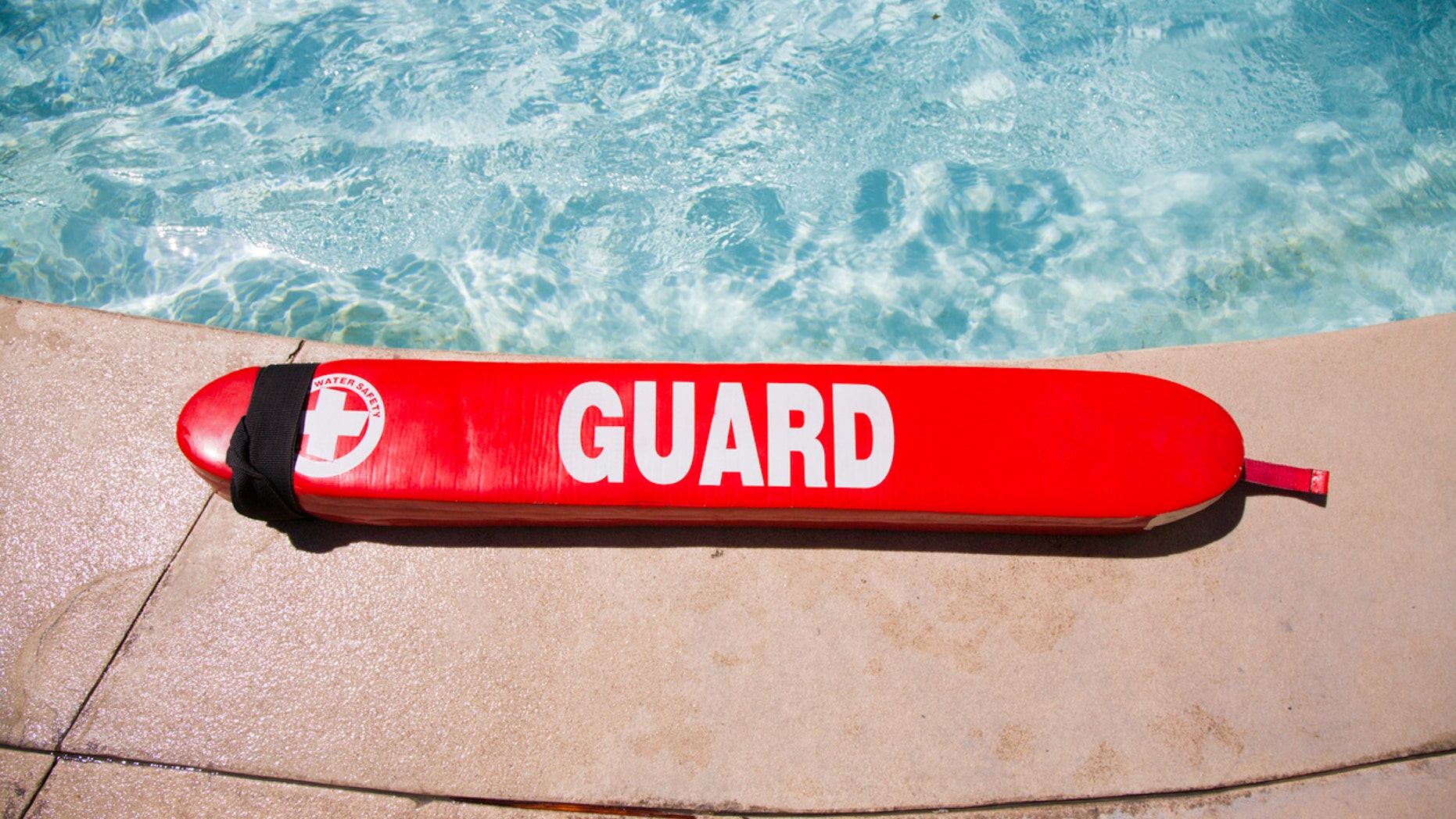 Lane VanHorn is in his second year of lifeguarding.