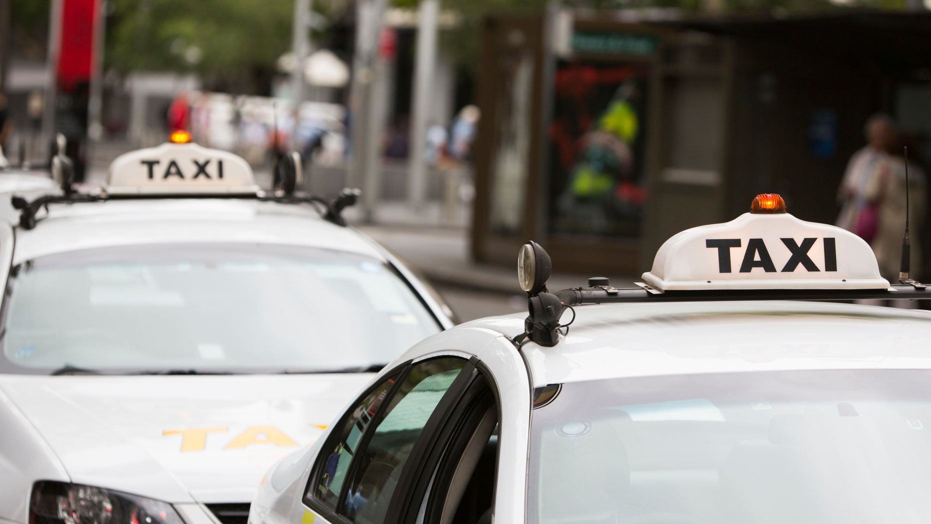 "Light on taxis in Sydney, Australia"