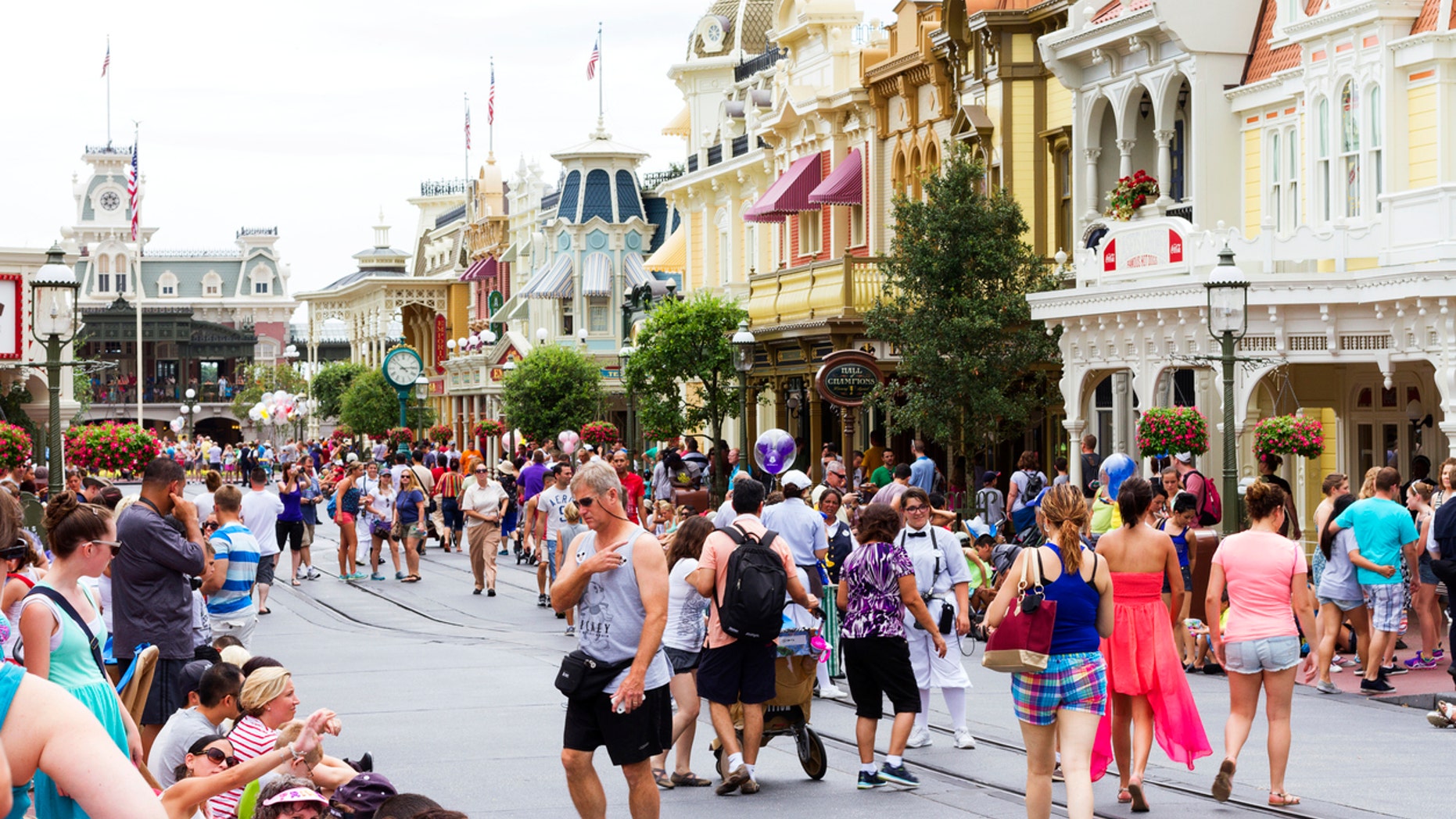 The student-led organization canceled a protest at Disney World out of concern for children.
