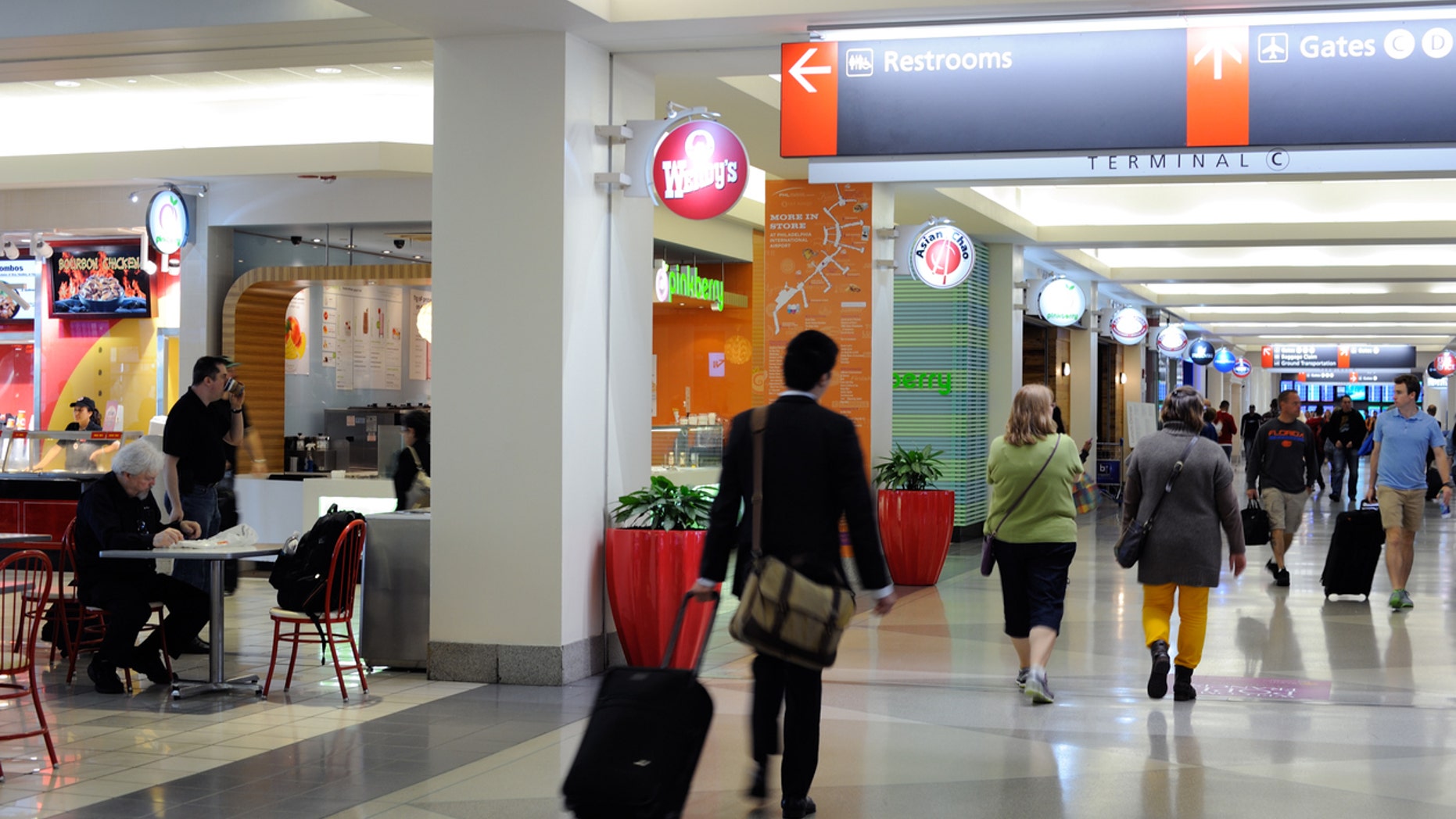 The airport said in a Twitter message "there is no water pressure throughout the airport terminals."
