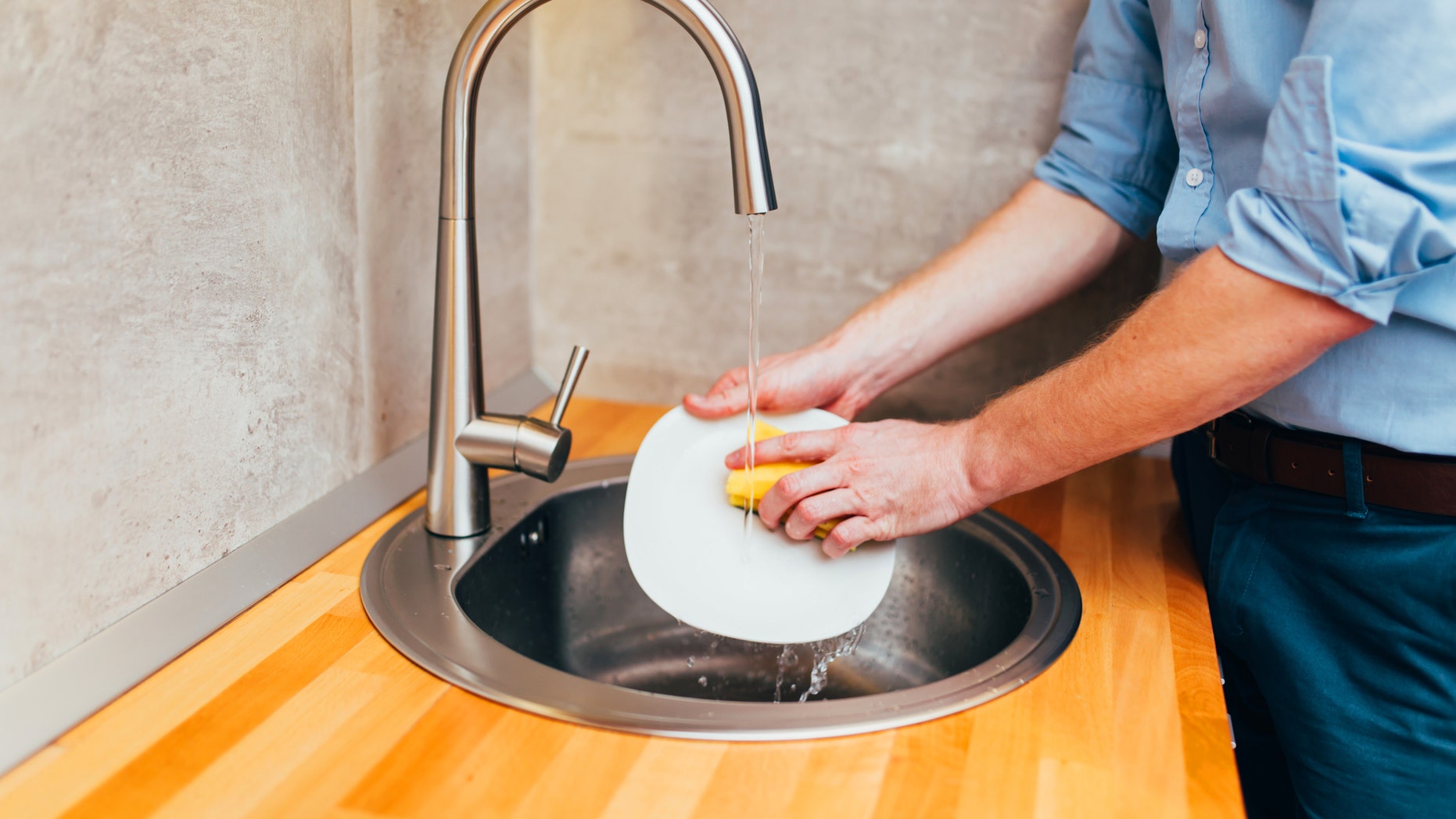 Keeping hands clean by washing them is hygienical