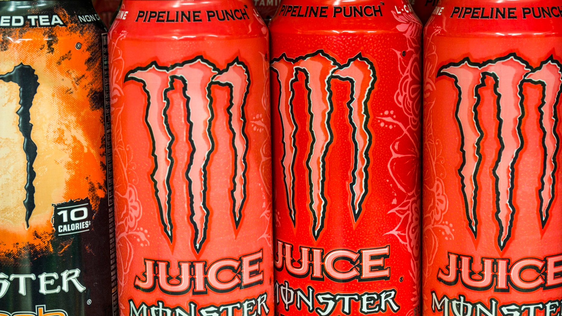 New York fisherman fashions his own lure out of a Monster Energy Drink -- and it works.