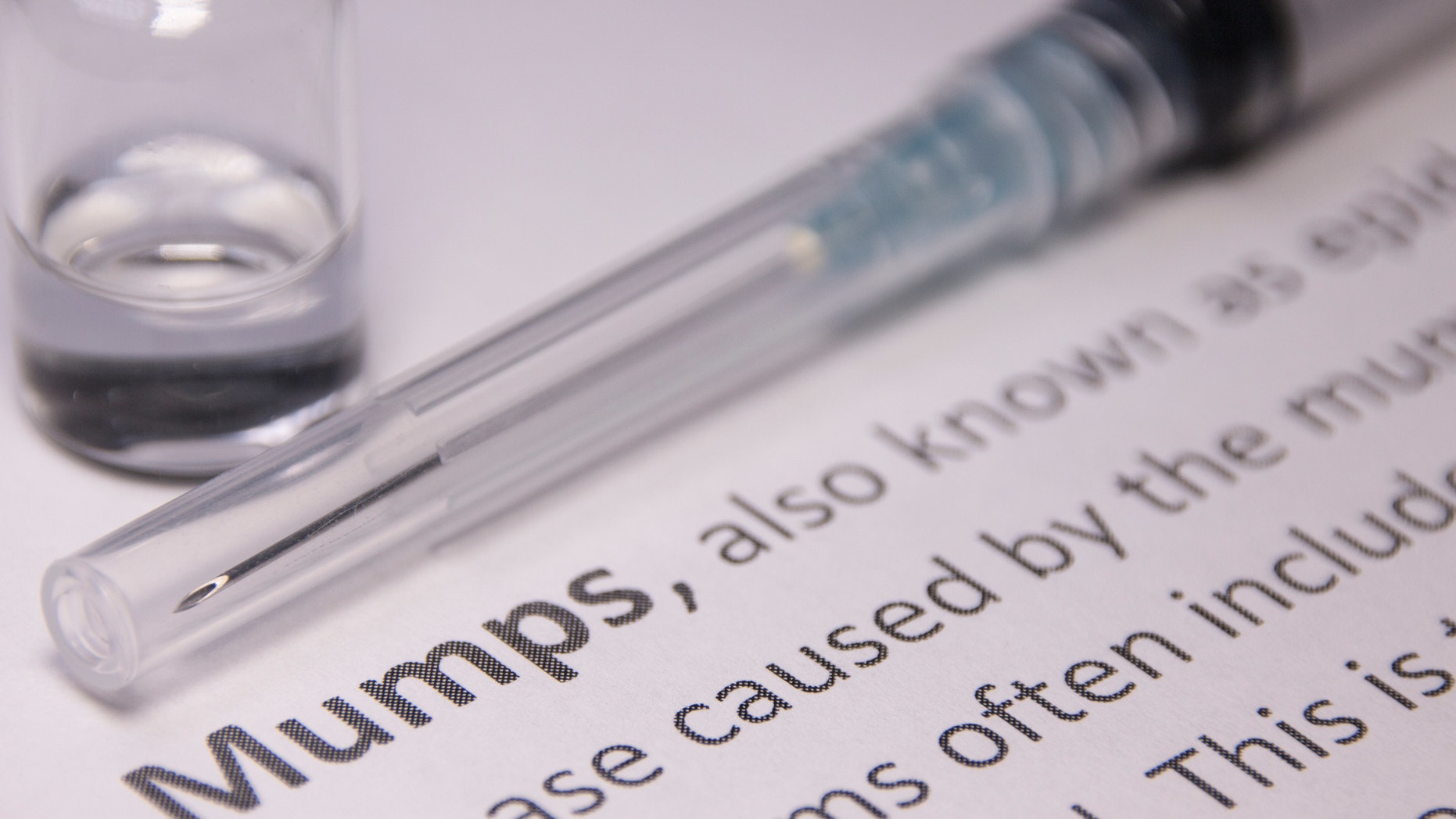 Mumps (epidemic parotitis) Vaccination
