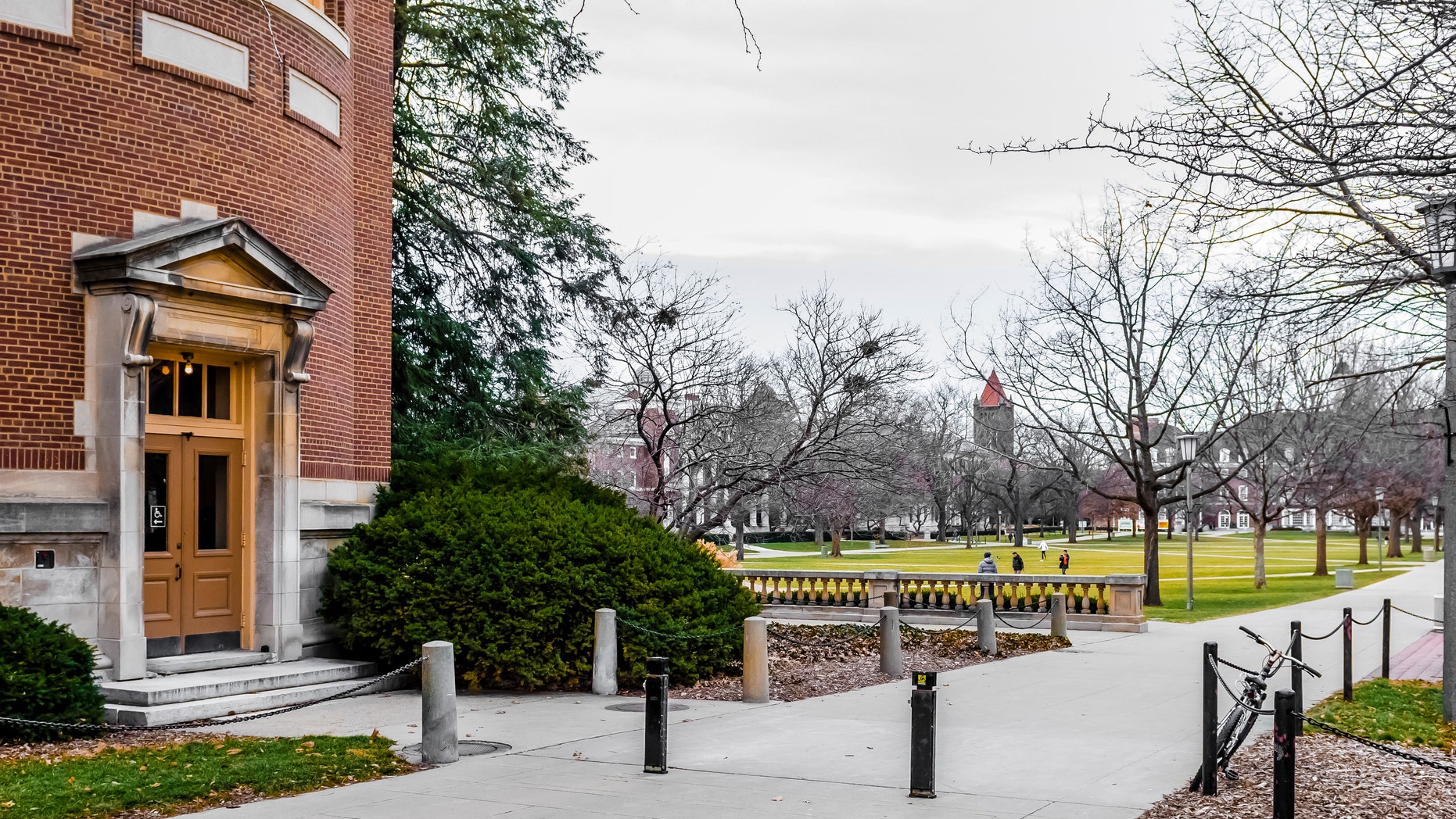 Main quad of University of Illinois at Urbana-Champaign