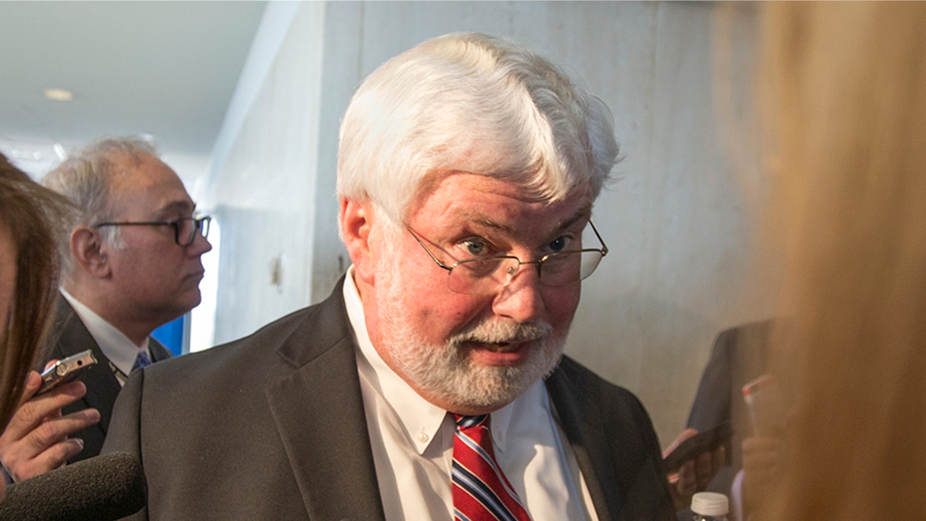 Florida senator and candidate for governor Jack Latvala, shown at the Florida Capitol on Nov. 2, has been removed from his leadership post.