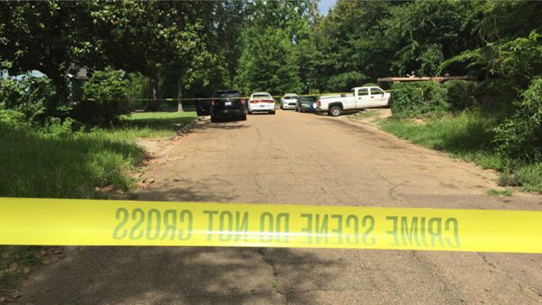 Cops in Jackson, Miss., say a severed head was left on the front steps of a house.