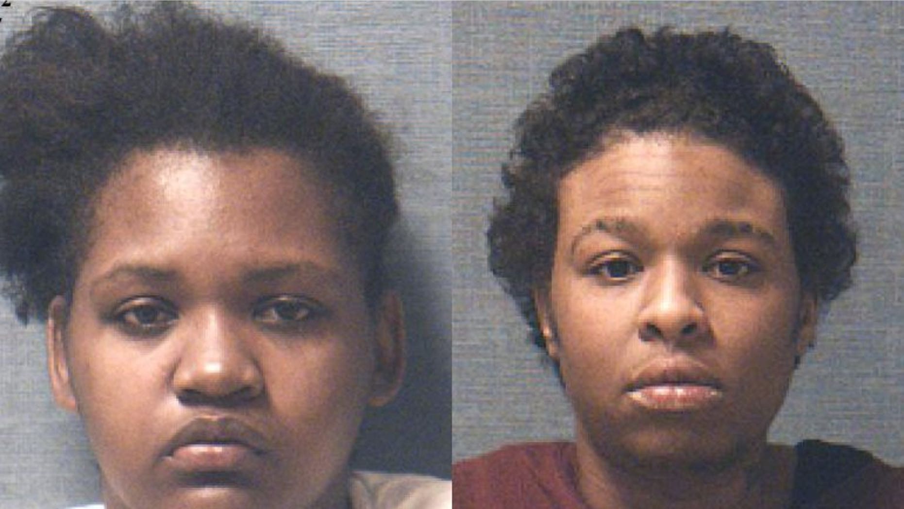 Stephanie Buchanan (left) and Jasmin Nance