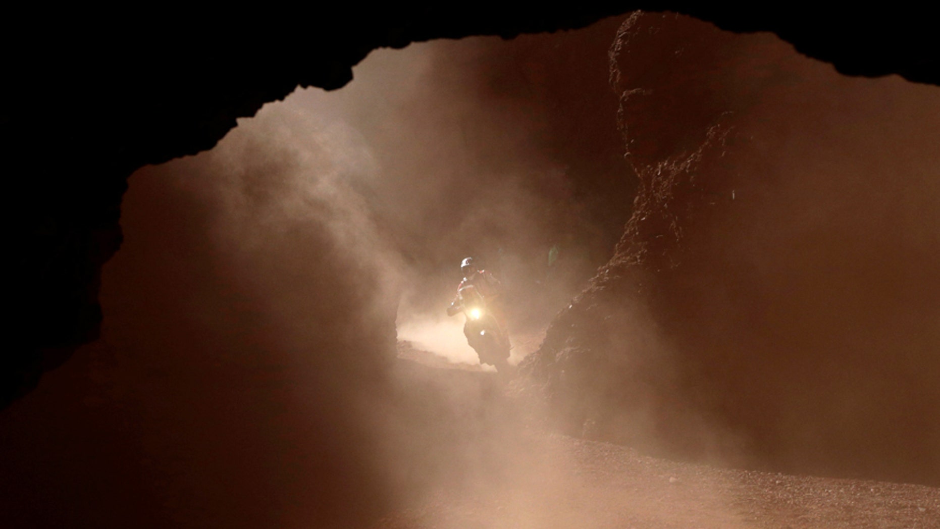 Ivan Jakes during stage 3 of the Dakar rally