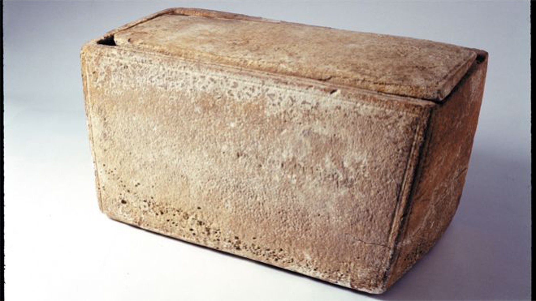 The James Ossuary is a limestone box that held the purported bones of Jesus' brother.