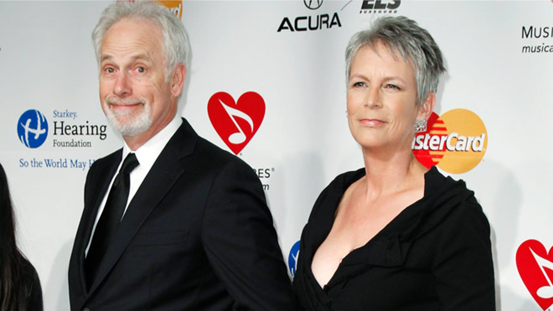 Jamie Lee Curtis and husband Chris Guest.