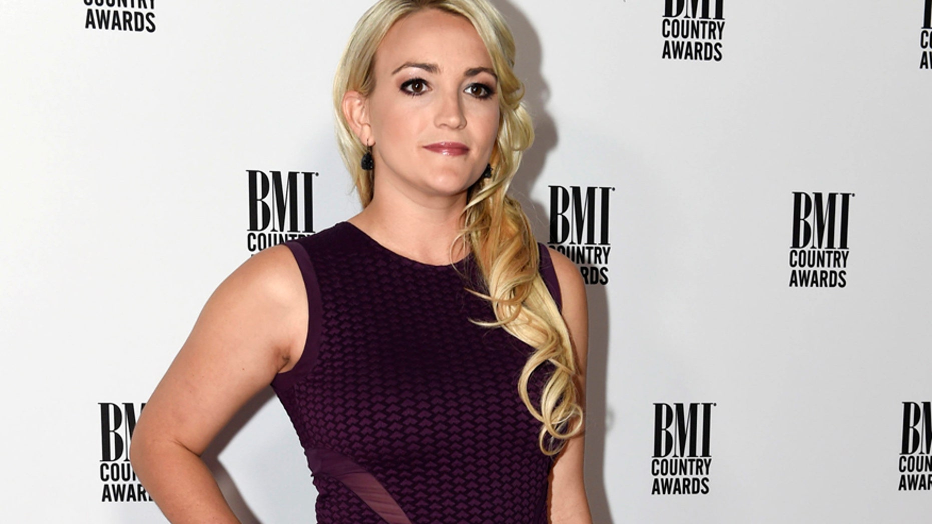 This Nov. 1, 2016 file photo shows Jamie Lynn Spears at 64th Annual BMI Country Awards in Nashville, Tenn.
