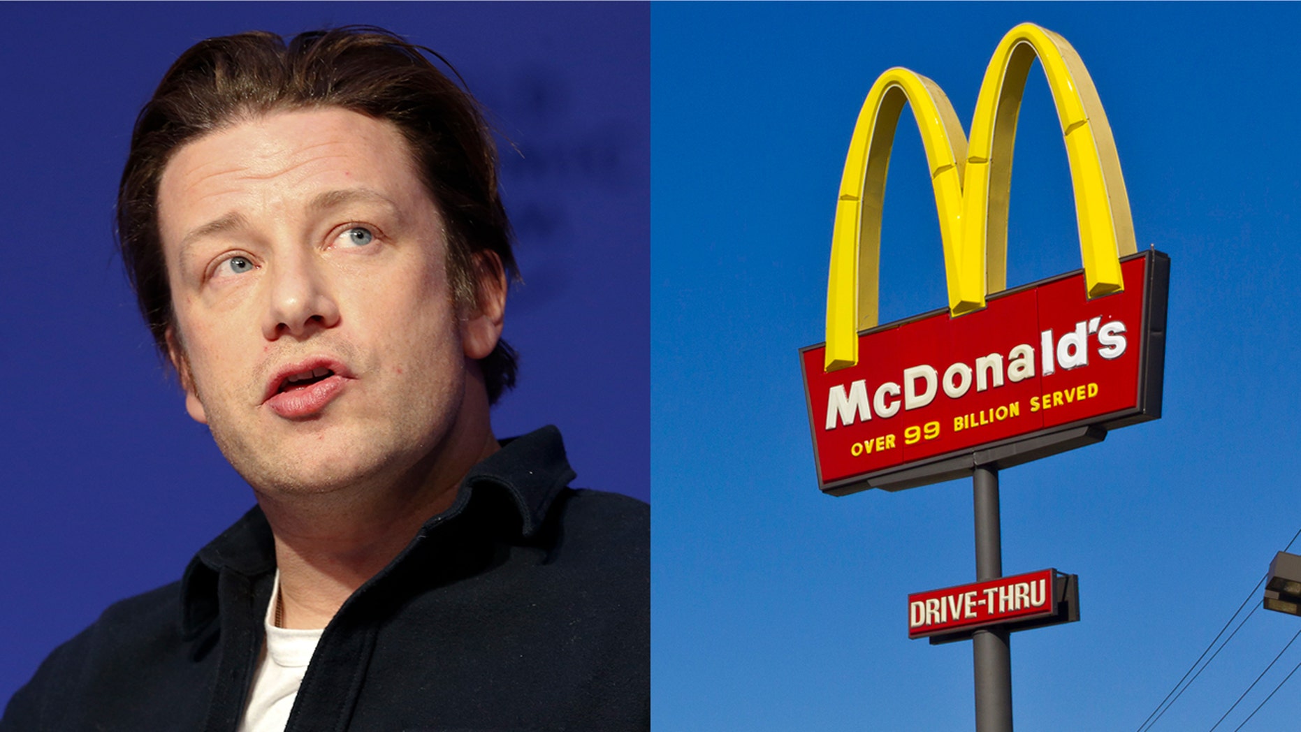 Jamie Oliver has long been a proponent for wholesome food, but says he's not against his kids enjoying a 'fizzy drink' now and again.